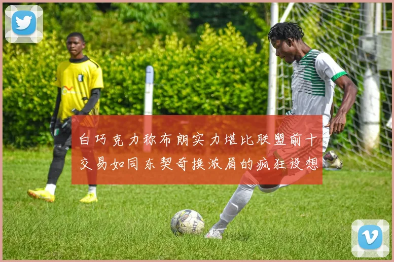 白巧克力称布朗实力堪比联盟前十交易如同东契奇换浓眉的疯狂设想